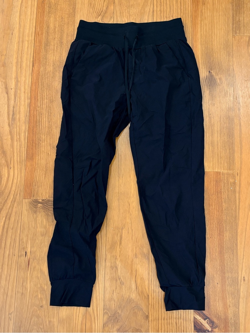 CRZ YOGA Black Men's Jogger Pants with Drawstring Waist